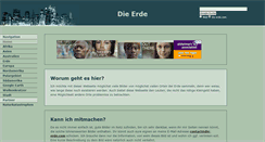 Desktop Screenshot of die-erde.com