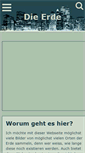 Mobile Screenshot of die-erde.com