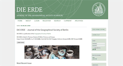 Desktop Screenshot of die-erde.org