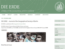 Tablet Screenshot of die-erde.org